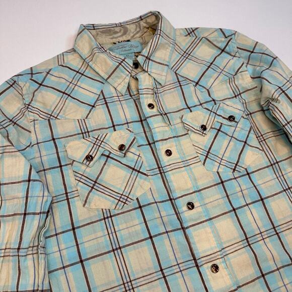 Tasha Polizzi Collection Western Plaid Snap Front Shirt - Picture 2 of 7
